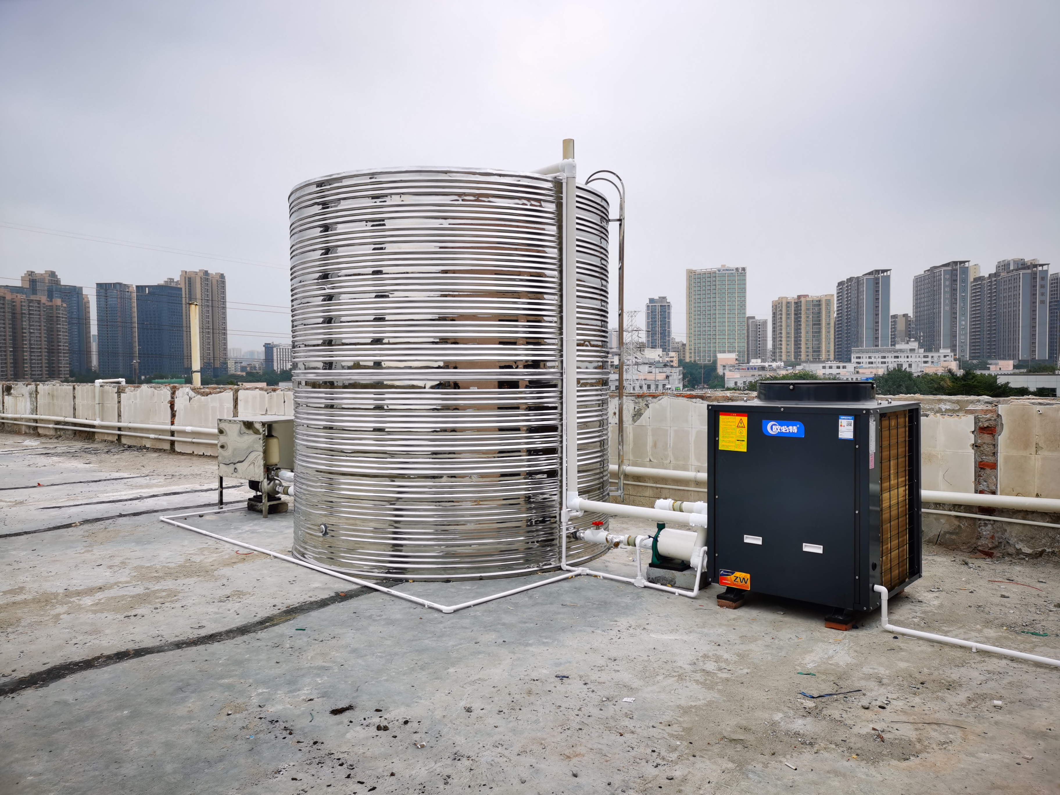 酒店空气能热水工程解决方案