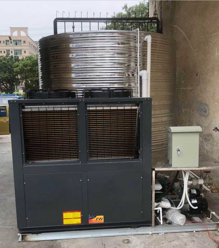 北京14匹10吨空气能热水器一体机