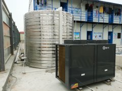 200人的工地空气能热水工程怎么做？