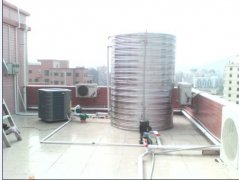 深圳出租屋5吨空气能热水工程