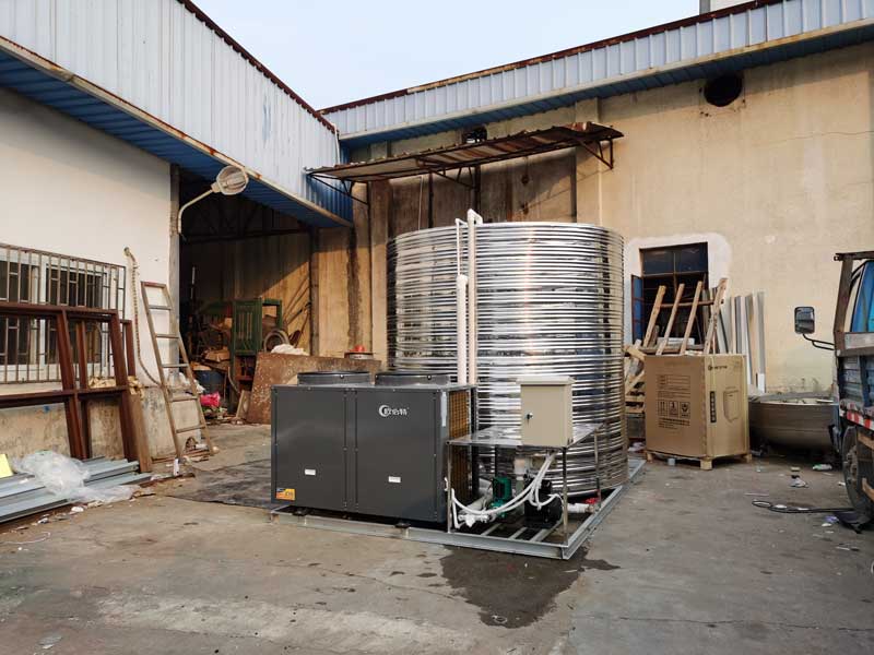 湖北武汉超低温10匹8吨空气能热水器一体机