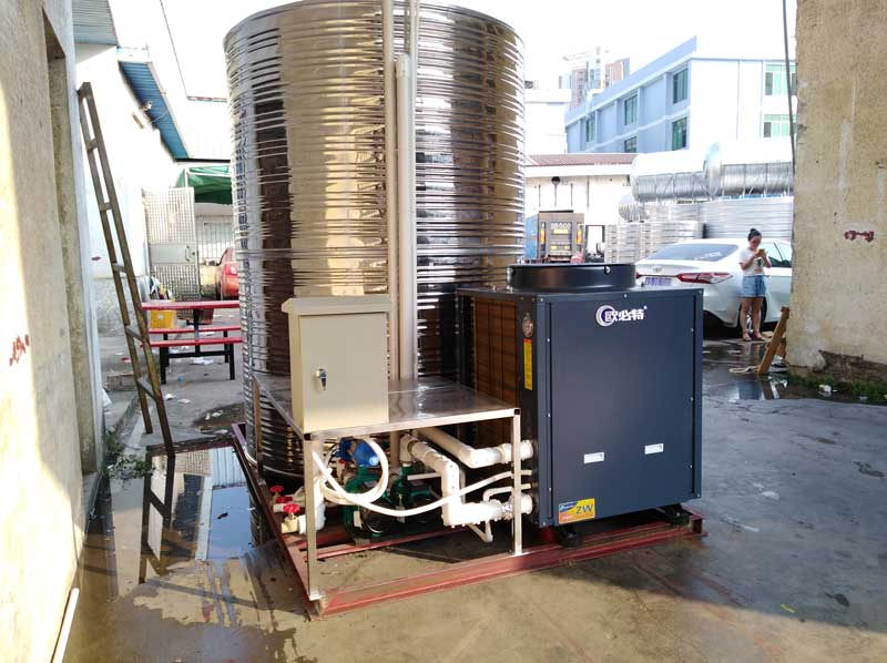 湖南长沙5匹5吨空气能热水器一体机